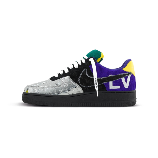 Louis Vuitton x Nike Air Force 1 Low By Virgil Abloh Chrome Toe