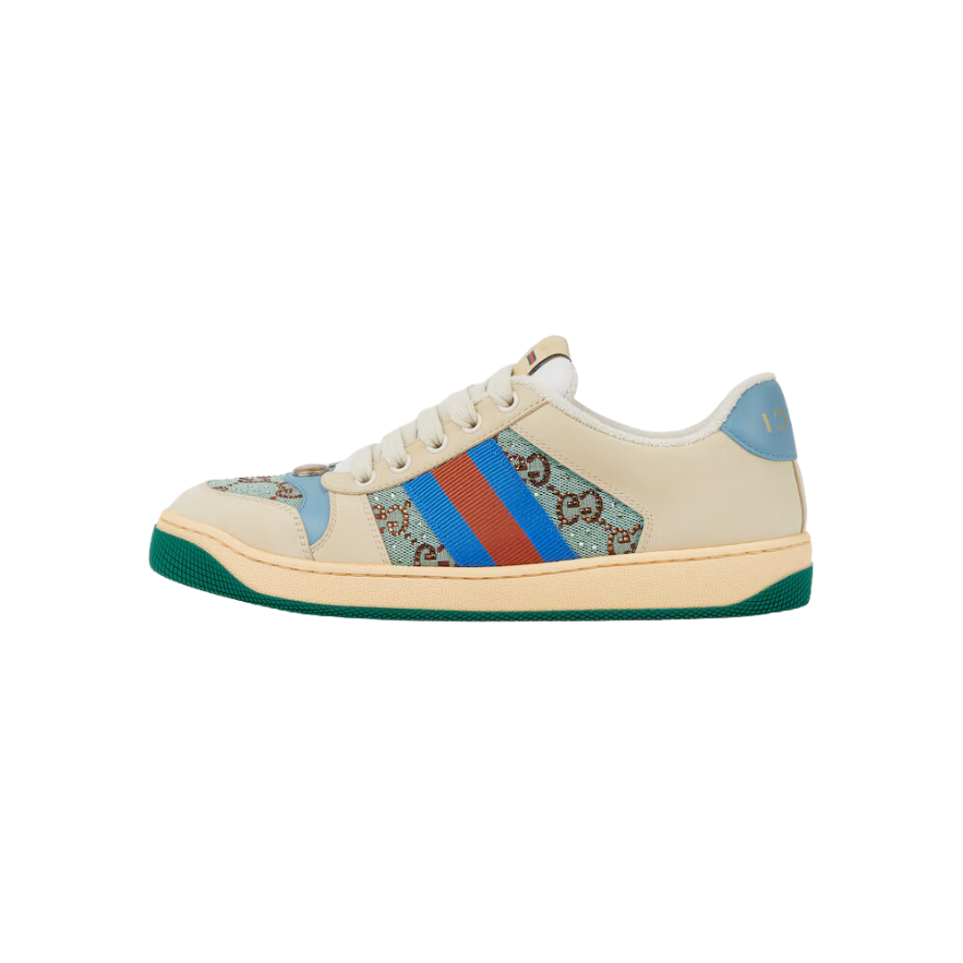 Screener sneaker with crystals