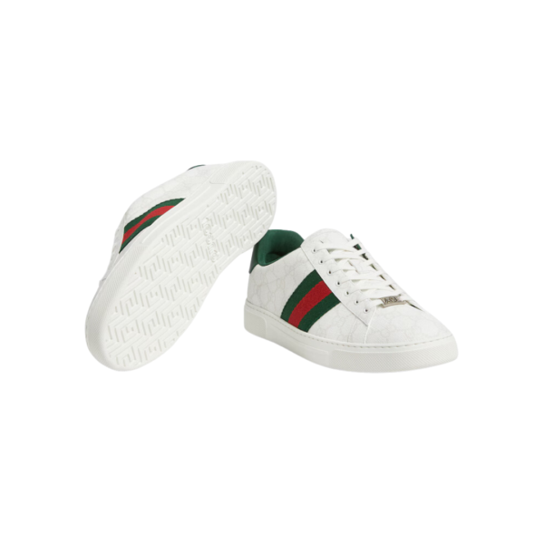 Gucci Ace Sneaker With Web - Image 5