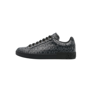 D & G Tênis Portofino com logo jacquard