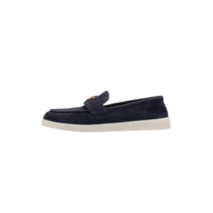 Loafer em couro camurça