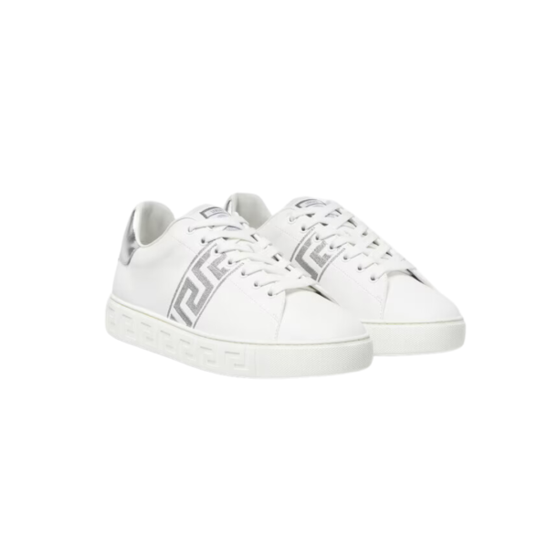 Embroidered Greca Sneakers - Image 2