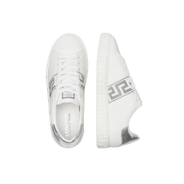 Embroidered Greca Sneakers - Image 3