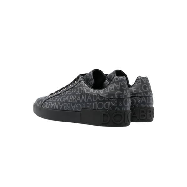 D & G Tênis Portofino com logo jacquard - Image 3