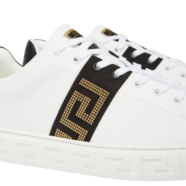 Studded Greca Trainers - Imagem 4