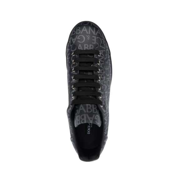 D & G Tênis Portofino com logo jacquard - Image 4